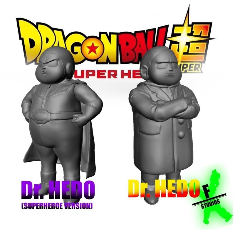 PACK DR. HEDO (normal and superhero version) / DRAGONBALL SUPER: SUPER HERO