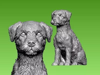 Cocker Spaniel English Dog model - 3D print