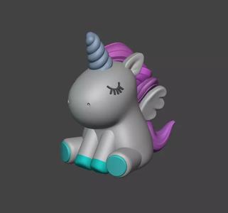 CUTE UNICORN FIGURINE