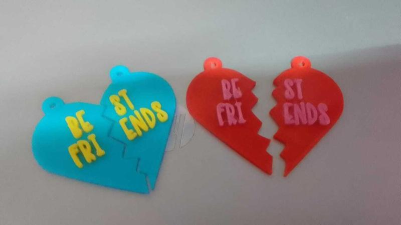 BEST FRIEND KEYCHAIN