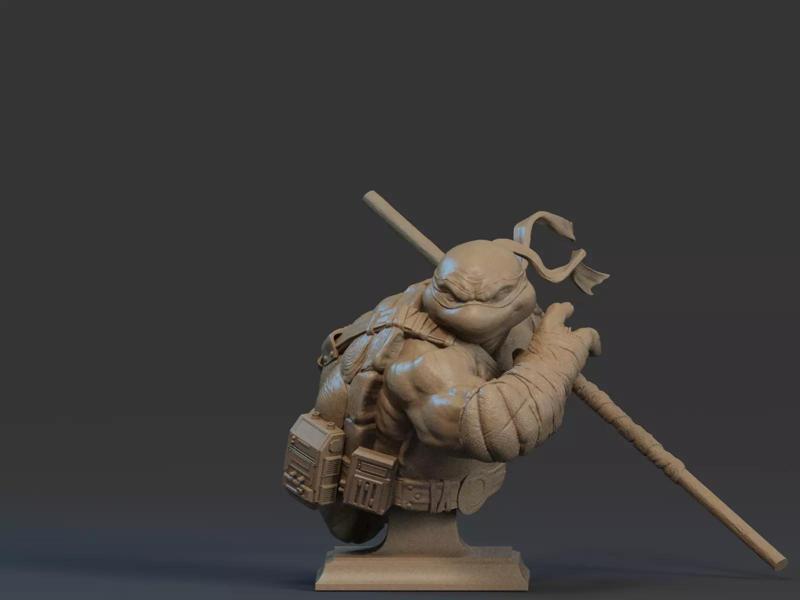 Donatello Bust 3D Print