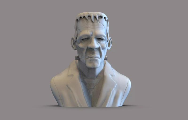 Frankenstein  Bust