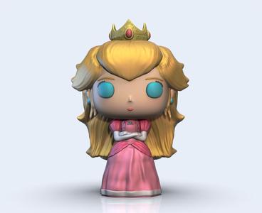 PEACH (MARIO BROS) FUNKO POP VERSION