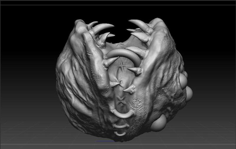 Halloween pals The monster of the swamp candy bucket