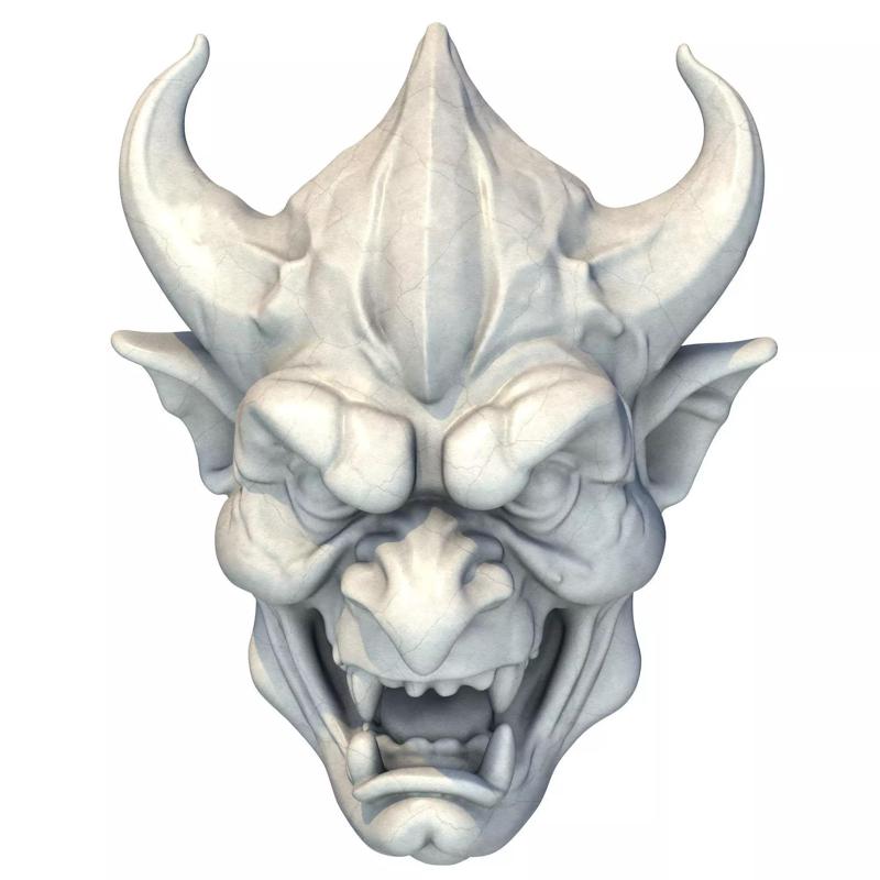 Gargoyle Head 11
