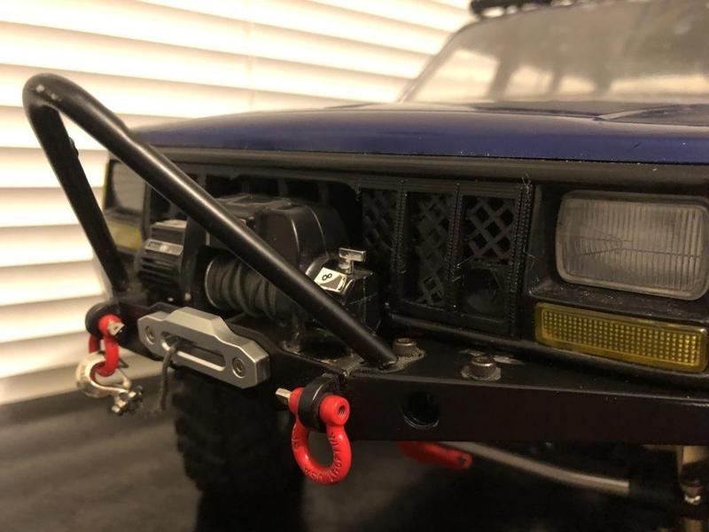 jeep xj hardbody custom grill