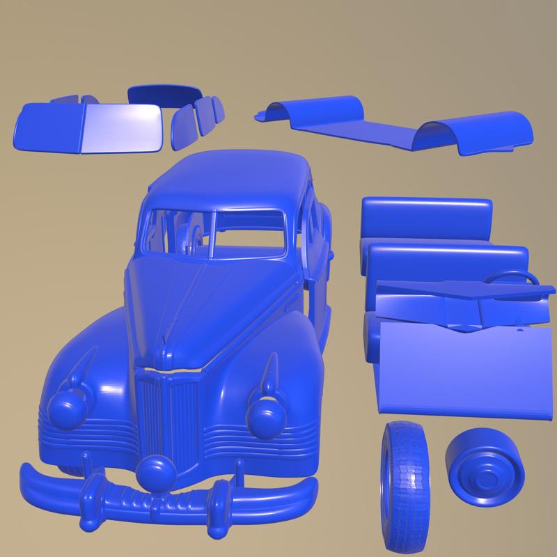 ZIS 115 1946 printable car in separate parts
