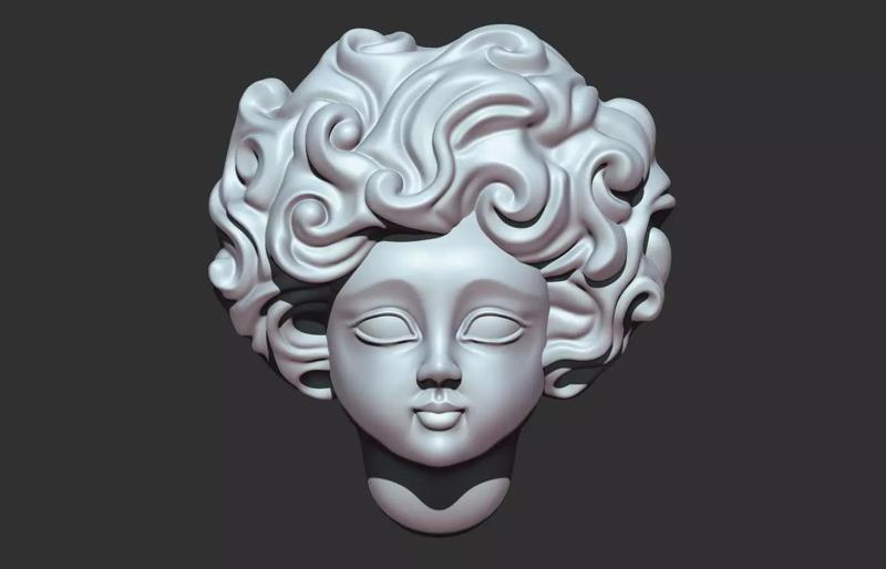 3D model of a Baby Boy ready for 3D printing