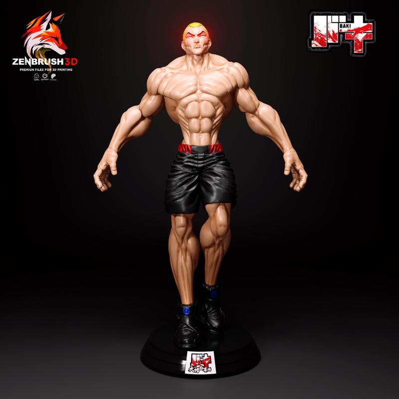 Jack Hanma - Baki 3D PRINTING