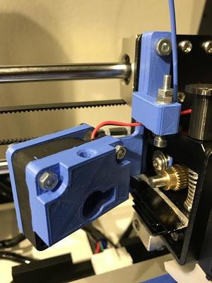 Anet A8 modification for filament loader
