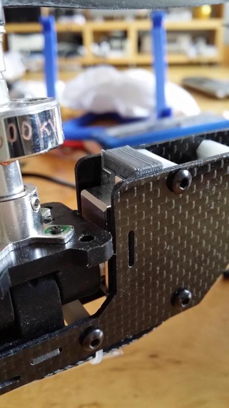 HJ-Y3 tricopter tail servo adapter