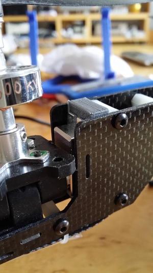 HJ-Y3 tricopter tail servo adapter