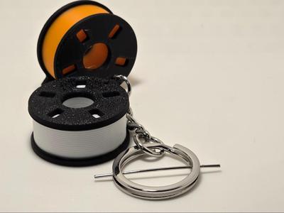 Filament Spool Keychain / Keychain