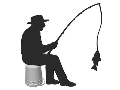 Fisherman Silhouette