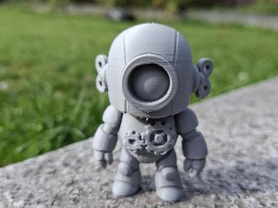 Wind-Up Diver Robot – Retro Steampunk Style