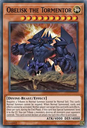 Obelisk the Tormentor(3rd TCG) Night Light Lithophane
