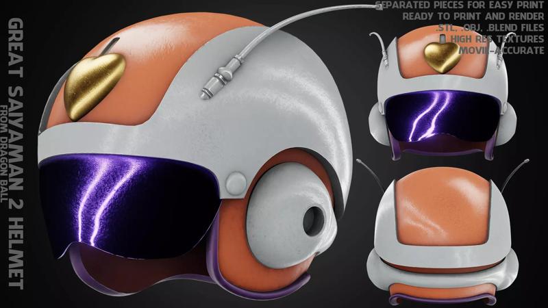 Great Saiyaman 2 Saiyagirl Helmet for Cosplay