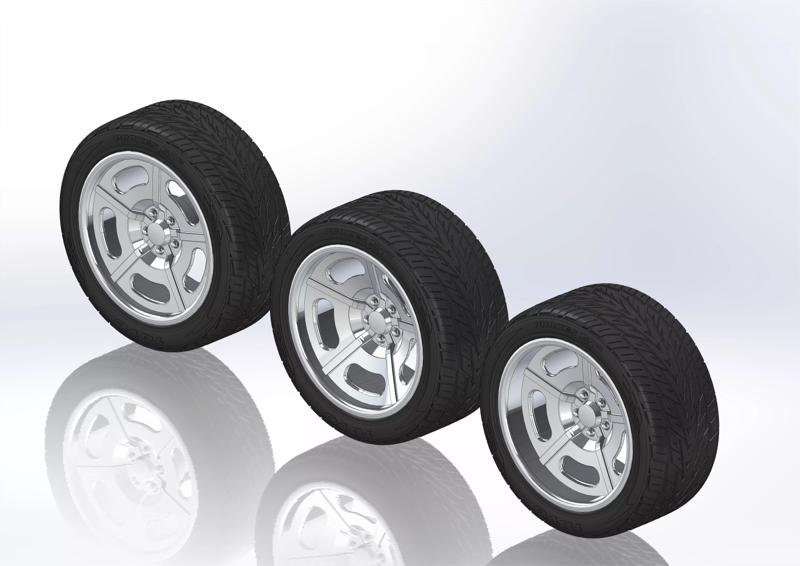 Custom wheels US Mags Rio Grande for your scale model