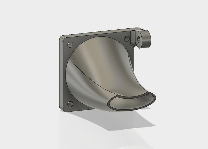 40mm fan duct for Infill 3D Direct Drive