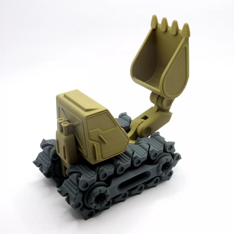 3D Printable Excavator - Supportless
