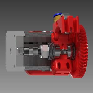 Infill 3D Bowden 75 Geared Extruder
