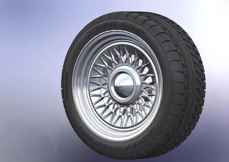 Custom wheels American Racing VF554 Eldo 18inch for scale model