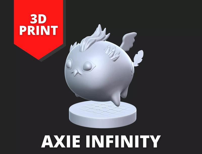Miniature Axie Infinity - Bird 3D Printable