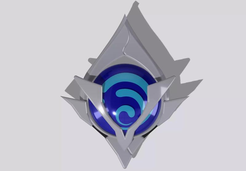 Snezhnaya Hydro Vision Genshin Impact