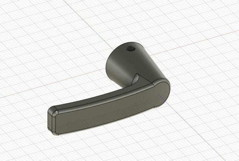 Caravan Door Handle Handle WC Shower Knob Caravan Motorhome