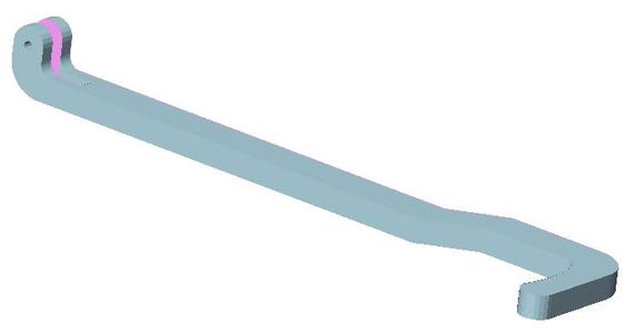 Alfa romeo 159 motor hood lever