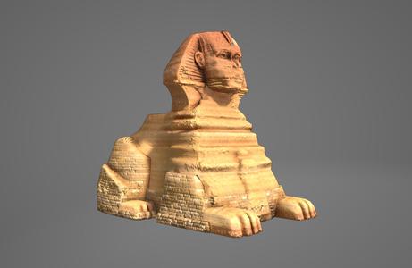 MARIO BROS EGYPTIAN SPHINX