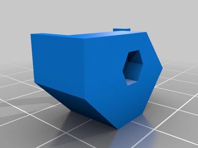 GRABER i3 Y plane heatbed nut mount