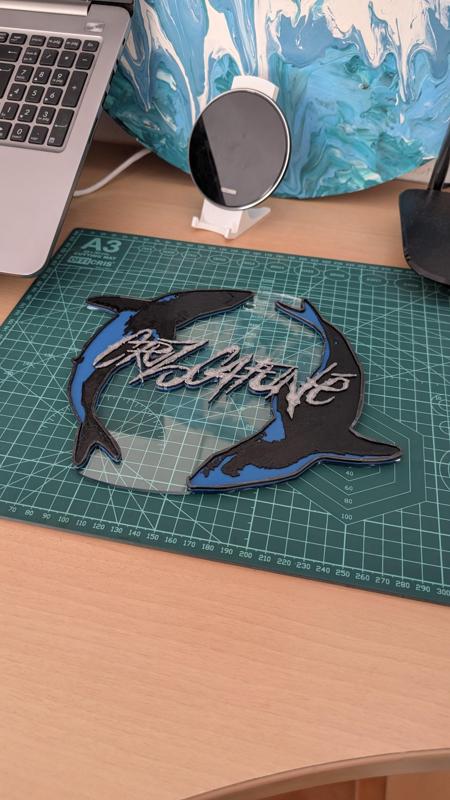 Cafuné Cross Poster