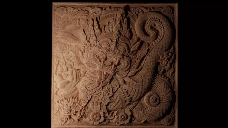 The Batutut CNC 3d Print High Relief Sand Casting