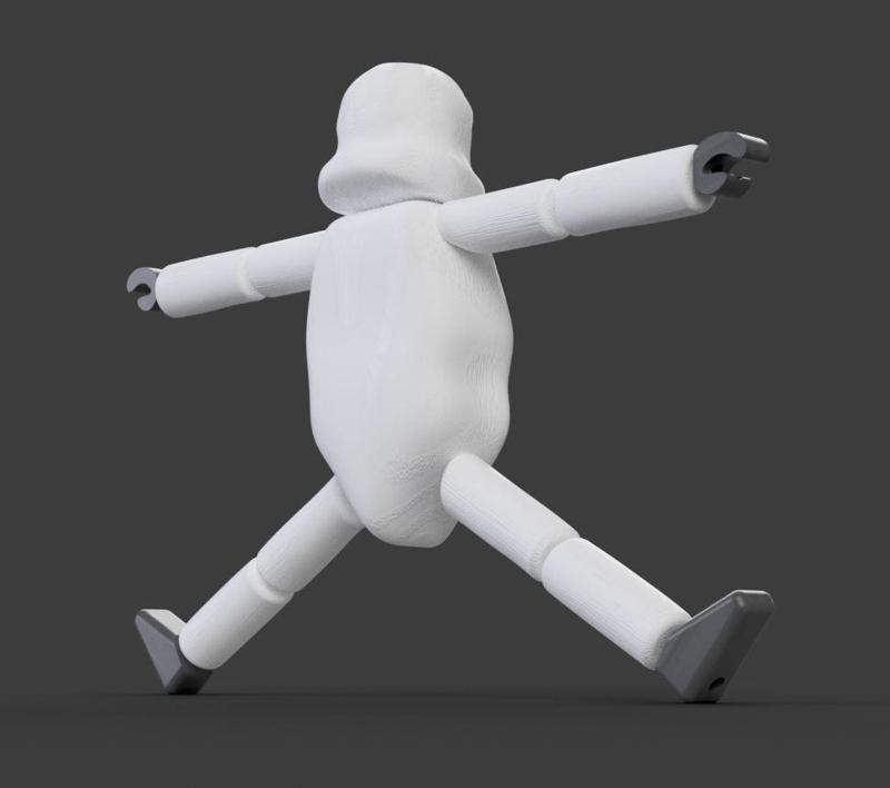 Jyn Erso Stormtrooper Doll (Rogue One)