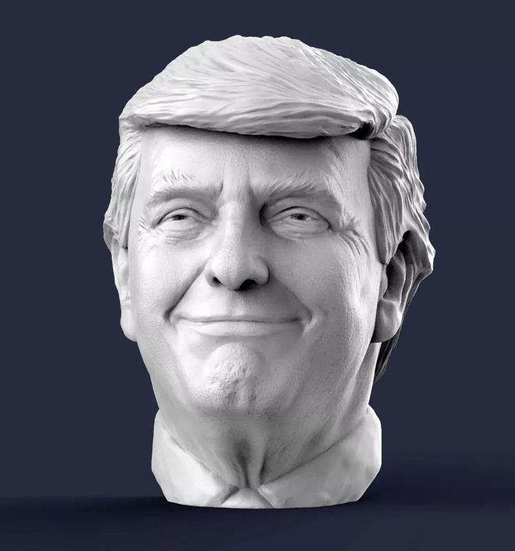 Donald Trump Half Bust