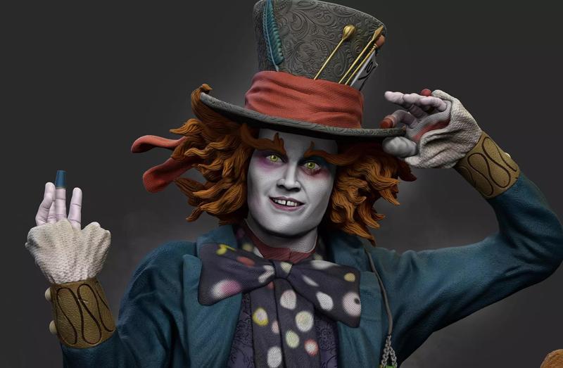 Mad Hatter Statue