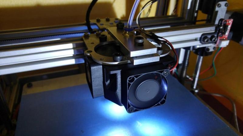 E3D V6 Fan Duct for MendelMax 2