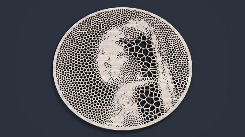 Girl With A Pearl Earring STL