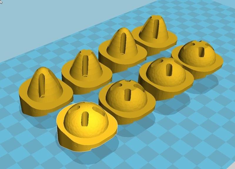 ZMR 250 motor guards / savers with landing foot