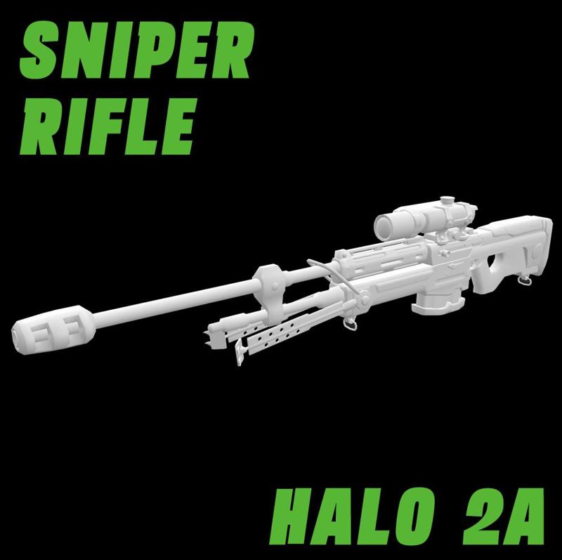 HALO 2 ANNIVERSARY SNIPER RIFLE!