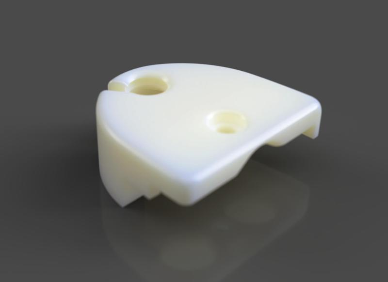 Prusa mini heatbed cable up