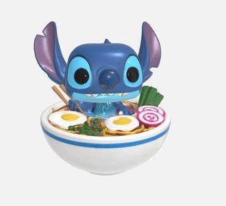 Funko Pop Stitch in Ramen Bowl