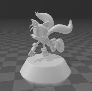 Tails figurine