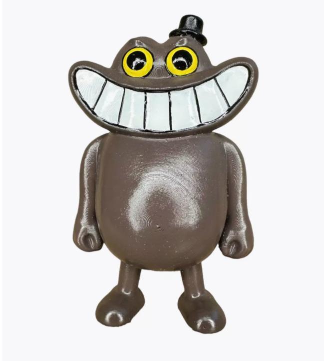 Sheriff Toadster toy monster 3d model / Game Garden of Banban 4