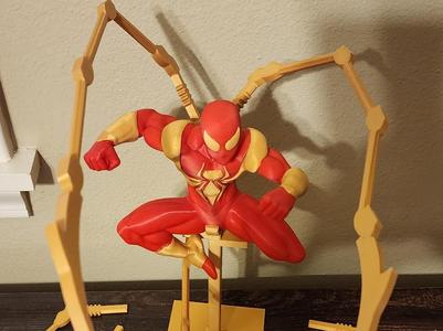 Iron Spider-Man Aerial Punch