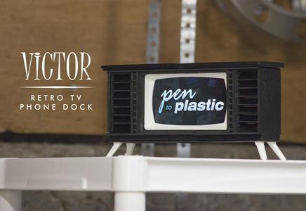 VICTOR - a retro phone dock