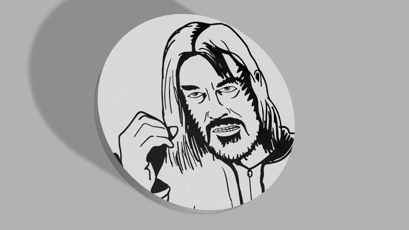 One Does Not Simply Meme - Poker Chip