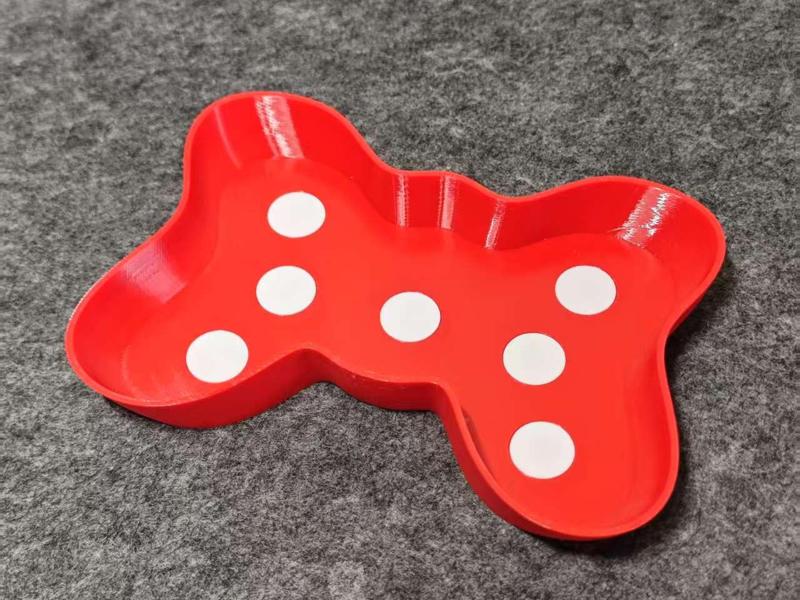 Mickey Minnie Bow Candy Fruit Pan