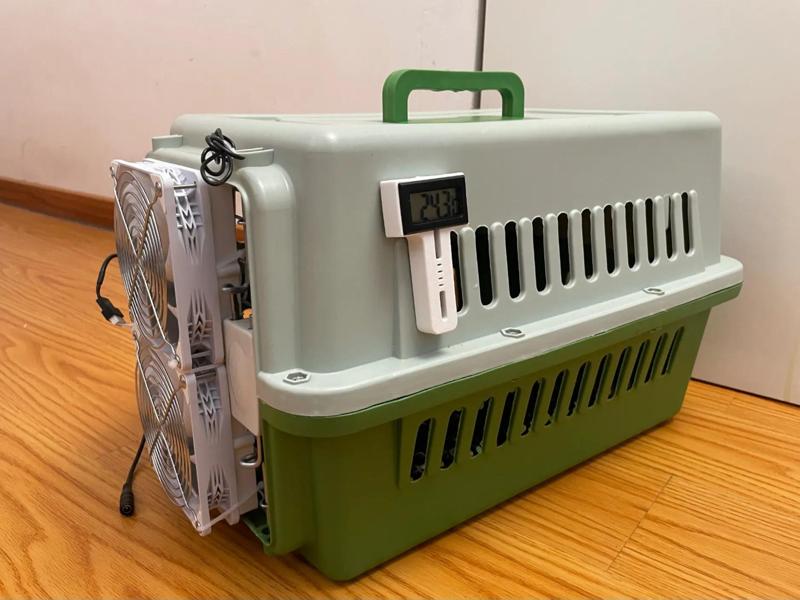 Pet Drying Cabinet - Airline Crate